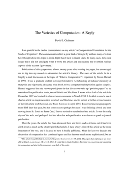 The Varieties of Computation: a Reply