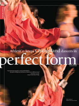 Athletico Keeps Chicagolanddancers In