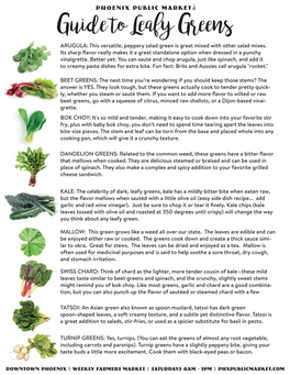 Guide to Leafy Greens ARUGULA: This Versatile, Peppery Salad Green Is Great Mixed with Other Salad Mixes