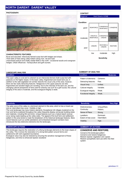 Landscape Assessment of Kent Volume 3