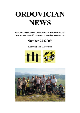 Ordovician News Number 26 (2009)