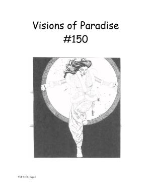 Vop #150 / Page 1 Visions of Paradise #150