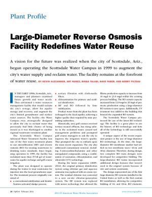 Large-Diameter Reverse Osmosis Facility Redefines Water Reuse