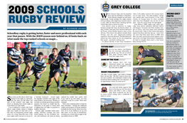 GREY COLLEGE Schools Rugby