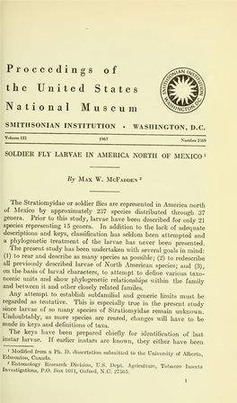 Proceedings of the United States National Museum