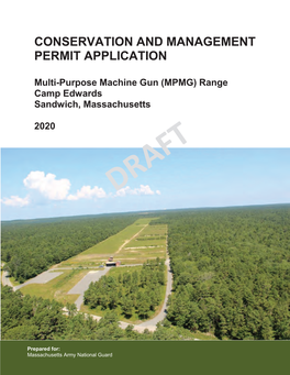 Conservation and Management Permit Application