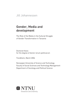 Gender, Media and Development