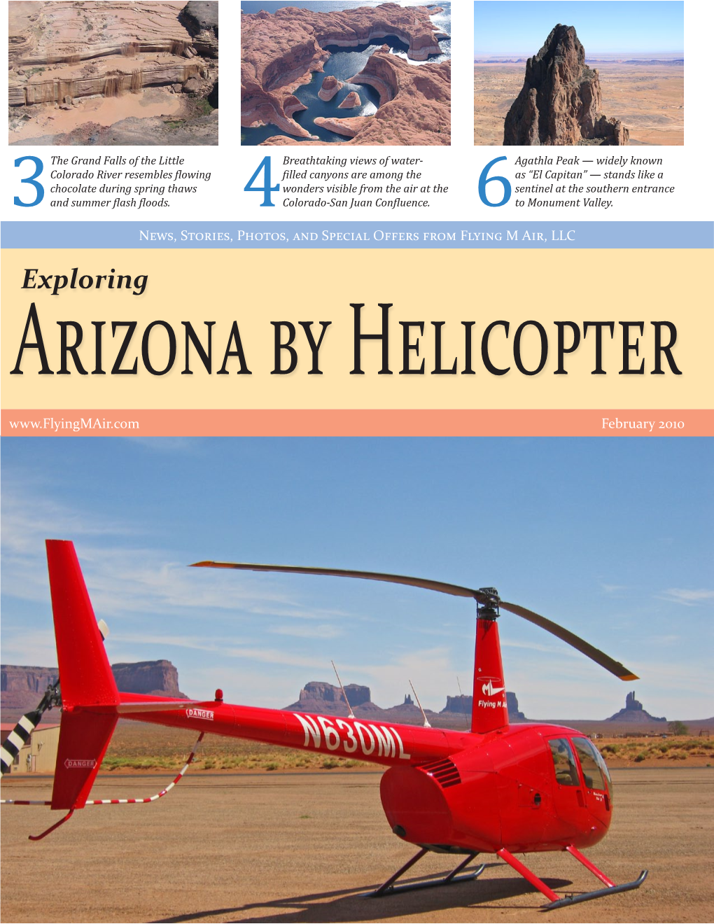 Exploring Arizona by Helicopter