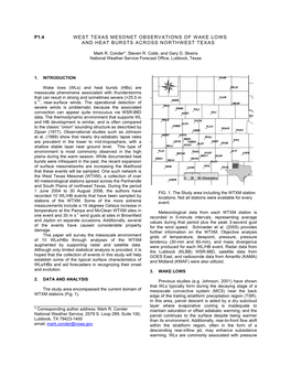 P1.4 West Texas Mesonet Observations of Wake Lows and Heat Bursts Across Northwest Texas