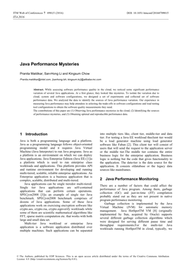 Java Performance Mysteries