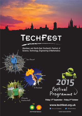 Techfest Public Programme 2015
