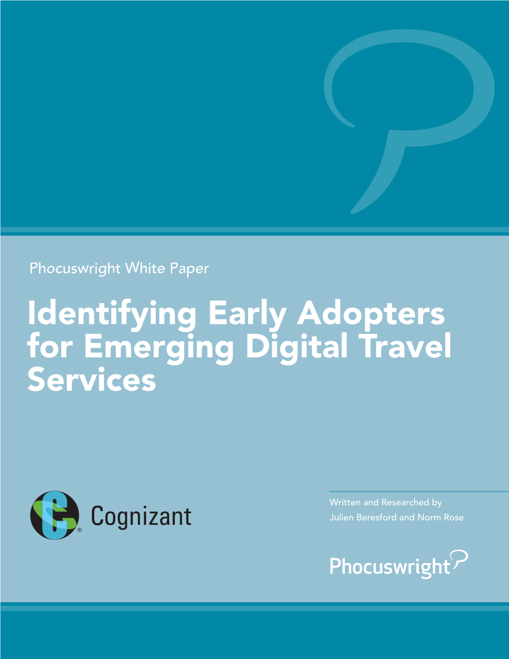 Identifying Early Adopters for Emerging Digital Travel Services