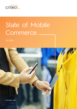 State of Mobile Commerce