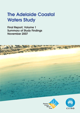 Adelaide Coastal Waters Study, Final Report Volume