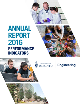 ANNUAL REPORT 2016 PERFORMANCE INDICATORS Pictured on the Front Cover (Top to Bottom)