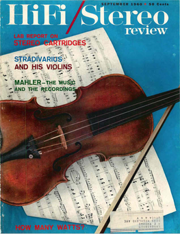 Hifi/Stereo Review September 1960