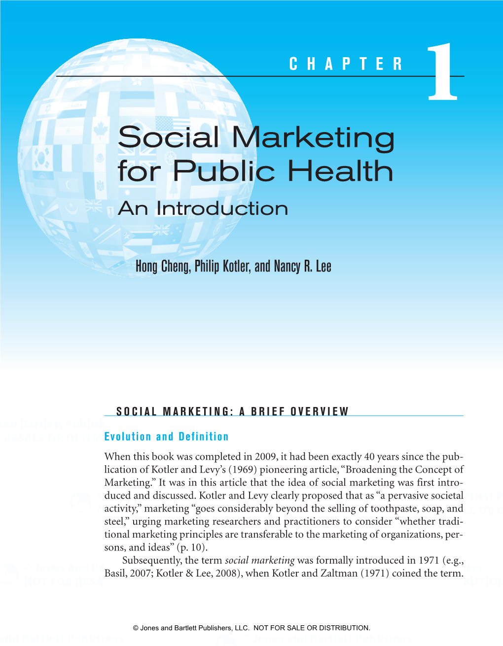 Social Marketing for Public Health an Introduction