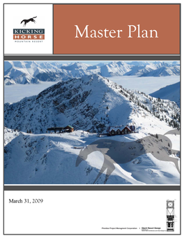 Kicking Horse Mountain Resort Master Plan