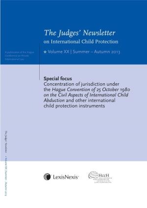 The Judges' Newsletter