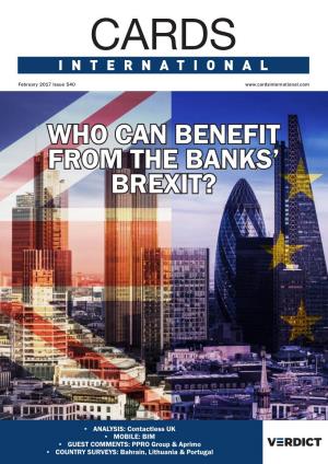 Who Can Benefit from the Banks' Brexit?