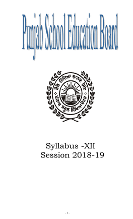 XII Session 2018-19