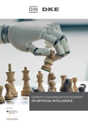 German Standardization Roadmap on Artificial Intelligence –1 FOREWORD