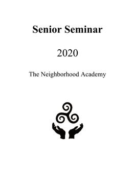 Senior Seminar 2020