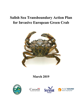 Salish Sea Transboundary Action Plan for Invasive European Green Crab
