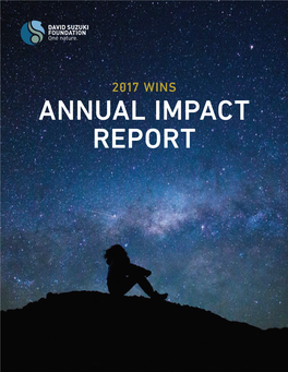 Annual Impact Report Thank You