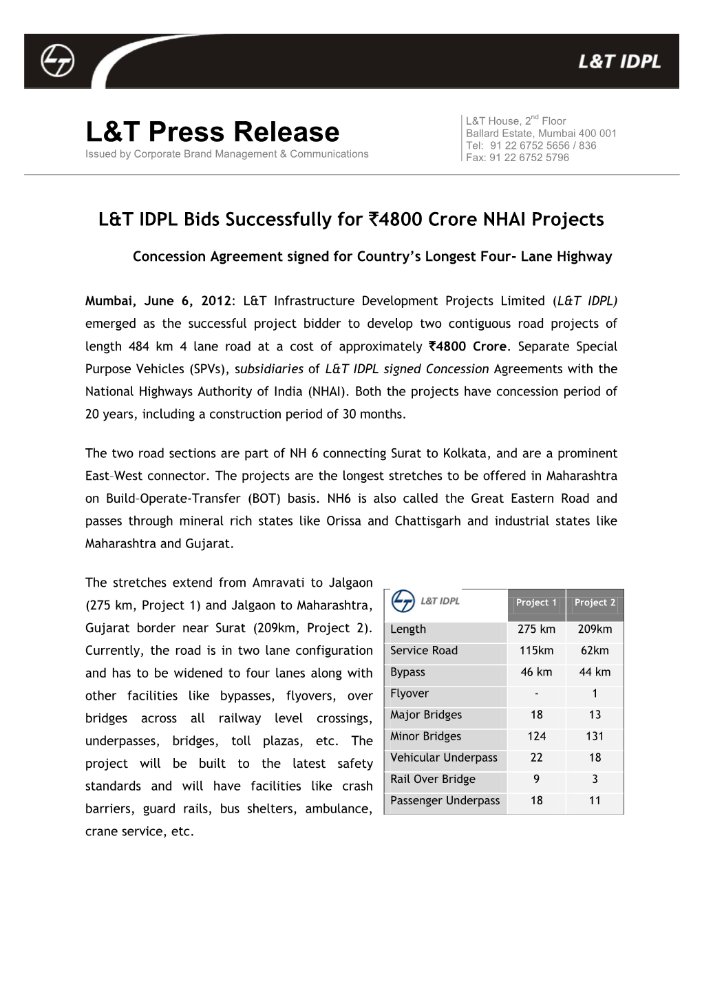 Larsen & Toubro Limited