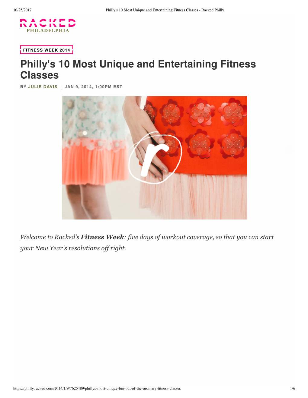 Philly's 10 Most Unique and Entertaining Fitness Classes - Racked Philly