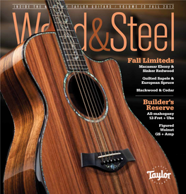 Taylor Guitars Wood & Steel Magazine