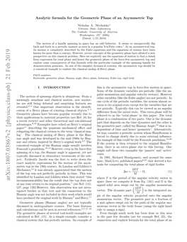 Arxiv:1807.03867V2 [Physics.Class-Ph] 21 Feb 2019 Eetrve)Adohrtertcladcalculational Paper and Theoretical Other for Advantages
