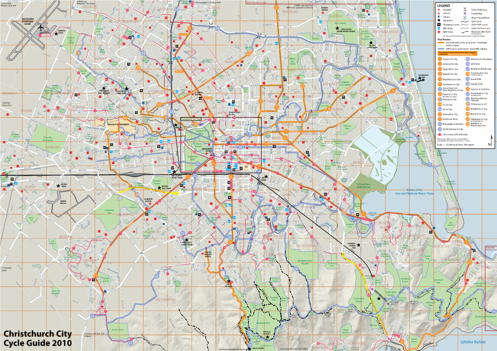 Christchurch City Cycle Guide 2010