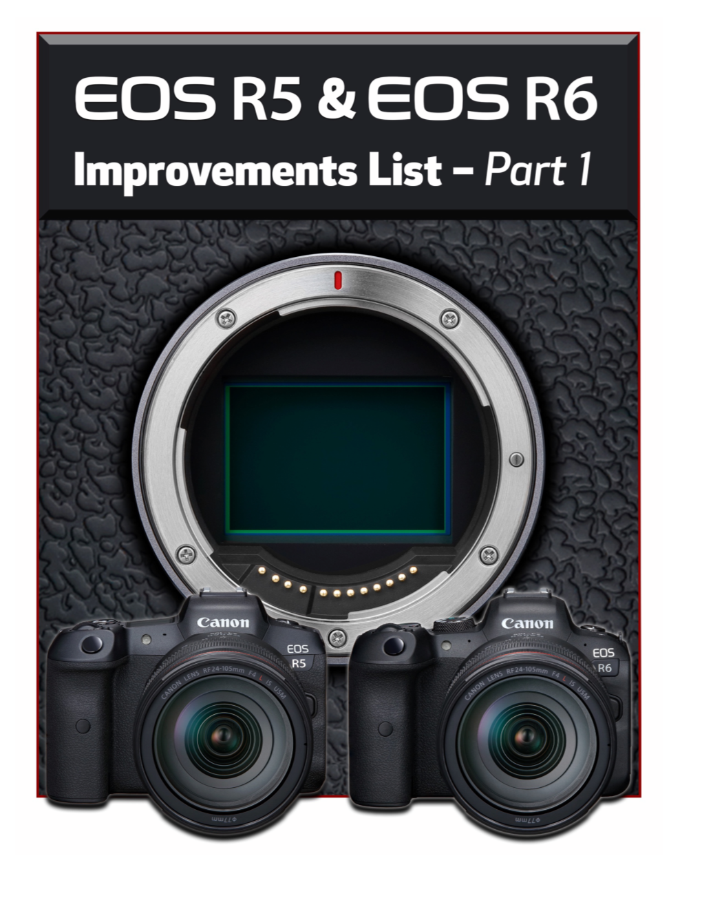 Improvements List EOS R5 and EOS R6 Compared to EOS R