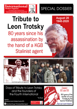 Tribute to Leon Trotsky -.::: FLTI