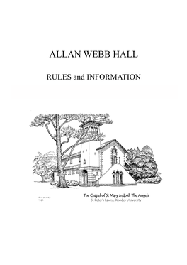 Allan Webb Hall