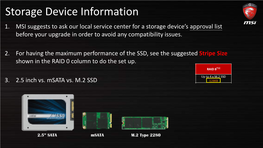 Storage Device Information 1