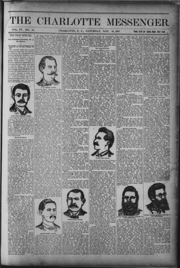 The Charlotte Messenger. Vol