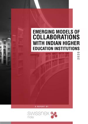 Emerging Models of Collaborations with Indian Higher Education Institutions 2020
