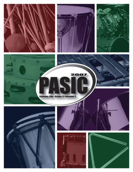 PASIC 2007 Program Printed by Johnson Press of America, Pontiac, Illinois