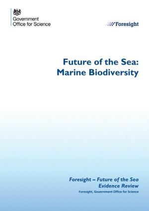 Future of the Sea: Marine Biodiversity