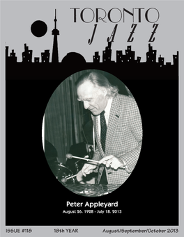 Peter Appleyard (Add 20% More for Non Pre-Paid) August 26