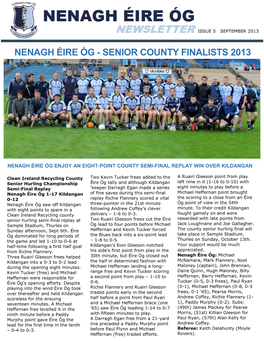 Senior County Finalists 2013