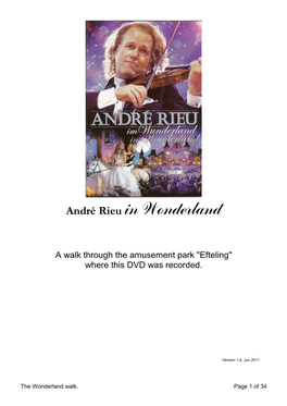 André Rieu in Wonderland