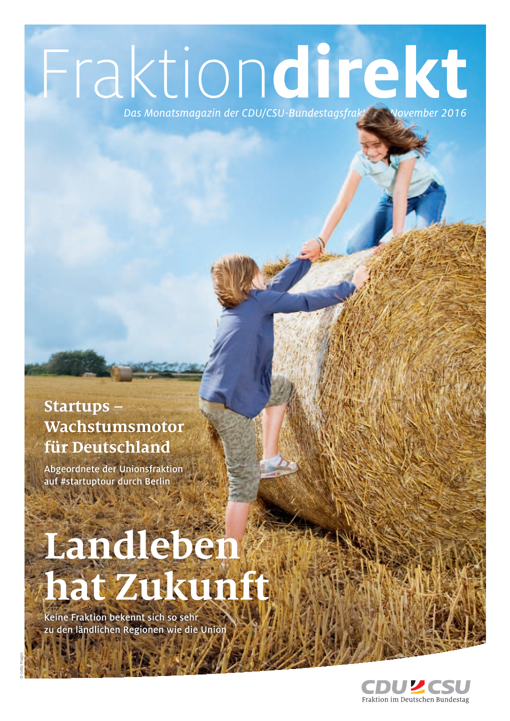 Magazin Fraktion Direkt November 2016