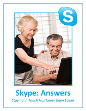 TCN701- Skype Quick Reference Guide