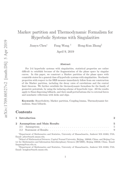 Markov Partition and Thermodynamic Formalism for Hyperbolic Systems