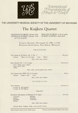 The Kuijken Quartet