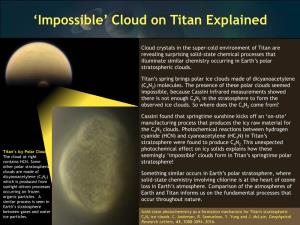 'Impossible' Cloud on Titan Explained